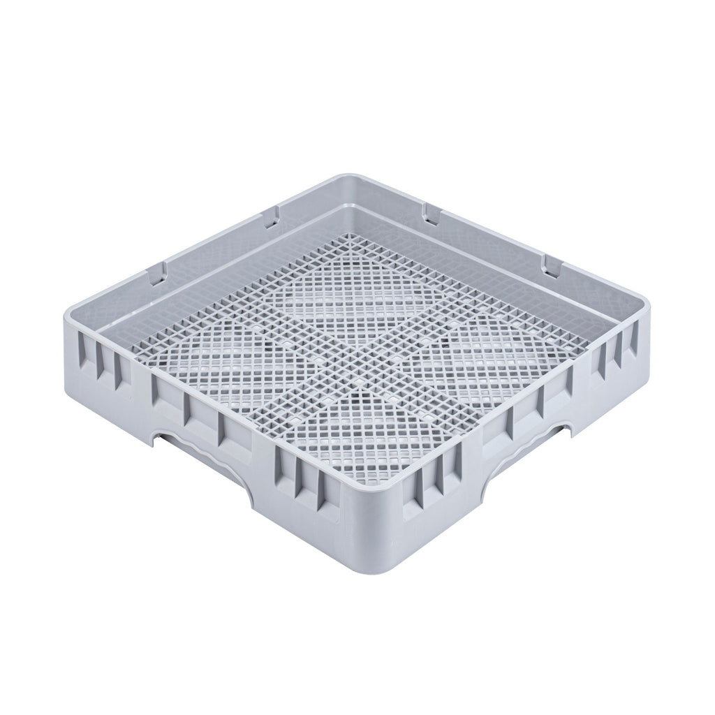 Clean Tek Professional Gray Flatware Rack - 19 3/4" x 19 3/4" x 4" - 1 count box