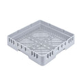 Clean Tek Professional Gray Flatware Rack - 19 3/4" x 19 3/4" x 4" - 1 count box