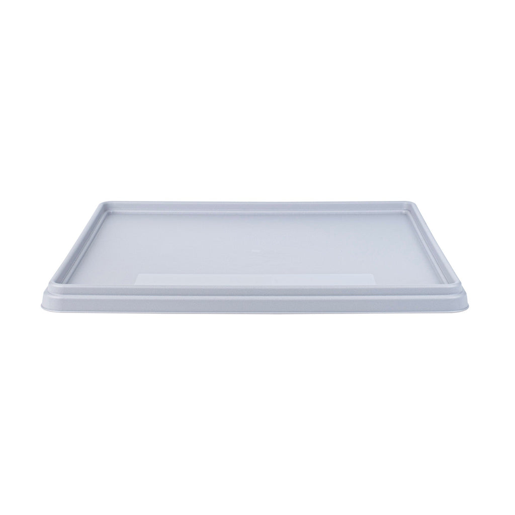 Clean Tek Professional Gray Glass Rack Cover - 19 3/4" x 19 3/4" x 1 1/2" - 1 count box
