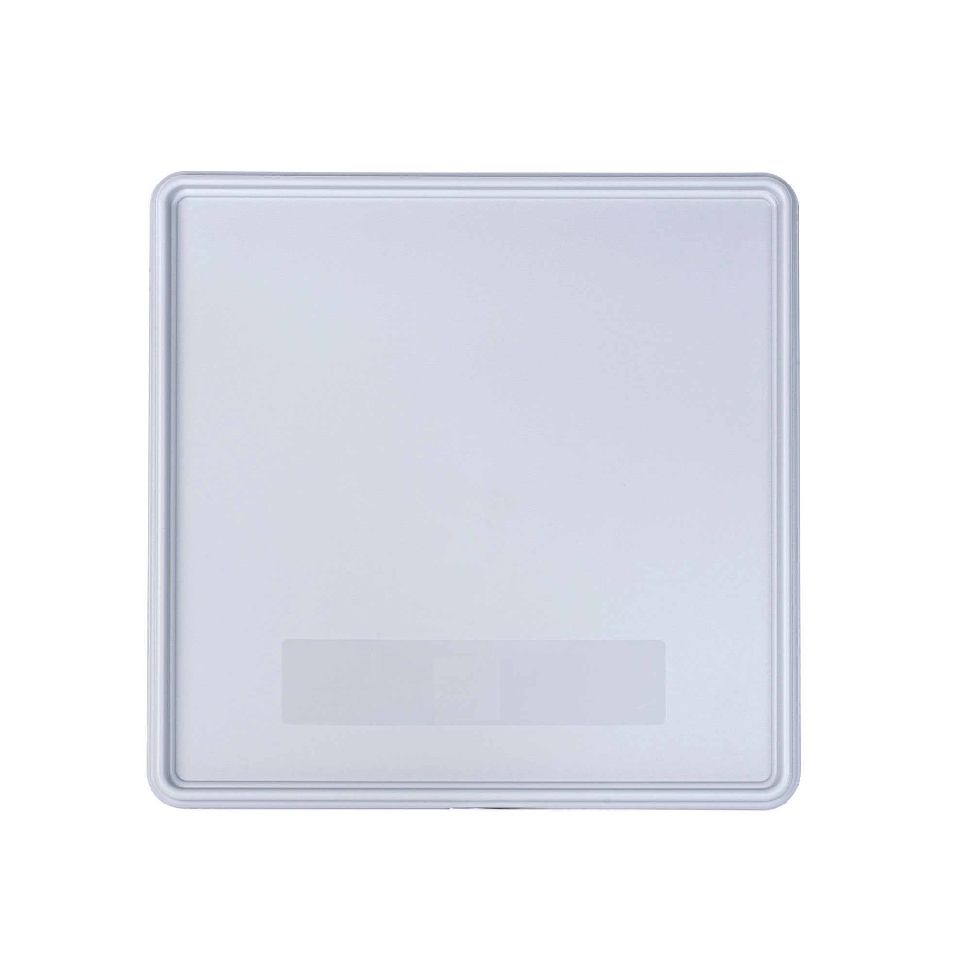Clean Tek Professional Gray Glass Rack Cover - 19 3/4" x 19 3/4" x 1 1/2" - 1 count box