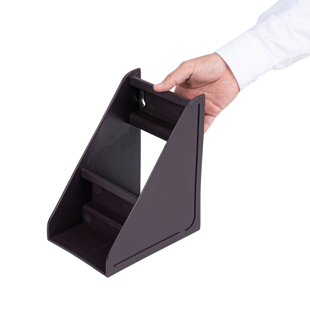 Met Lux Brown Plastic 2-Tier Stand - For Condiment Bin - 7 3/4" x 5 1/2" x 9" - 1 count box