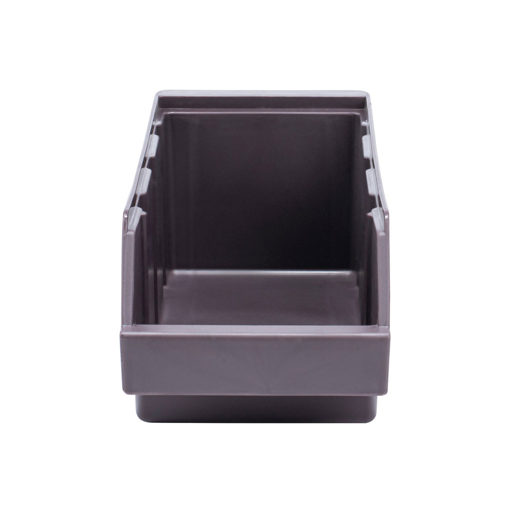 Met Lux Brown Plastic Condiment Bin - 12 1/4" x 5" x 4 1/4" - 1 count box