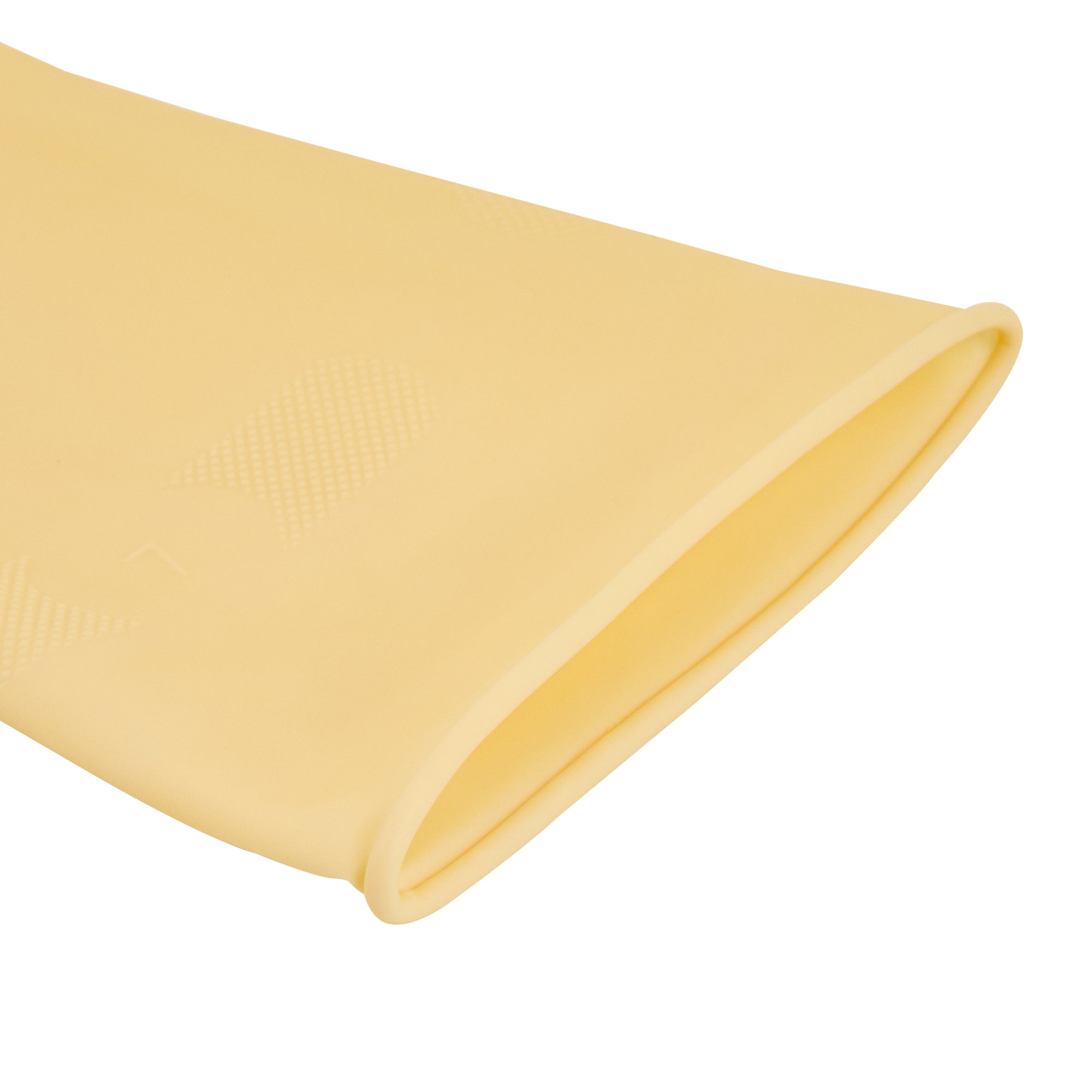 Clean Tek Professional Yellow Small Latex Gloves - 22 mil - 13" x 4 1/4" - Pair - 10 count box