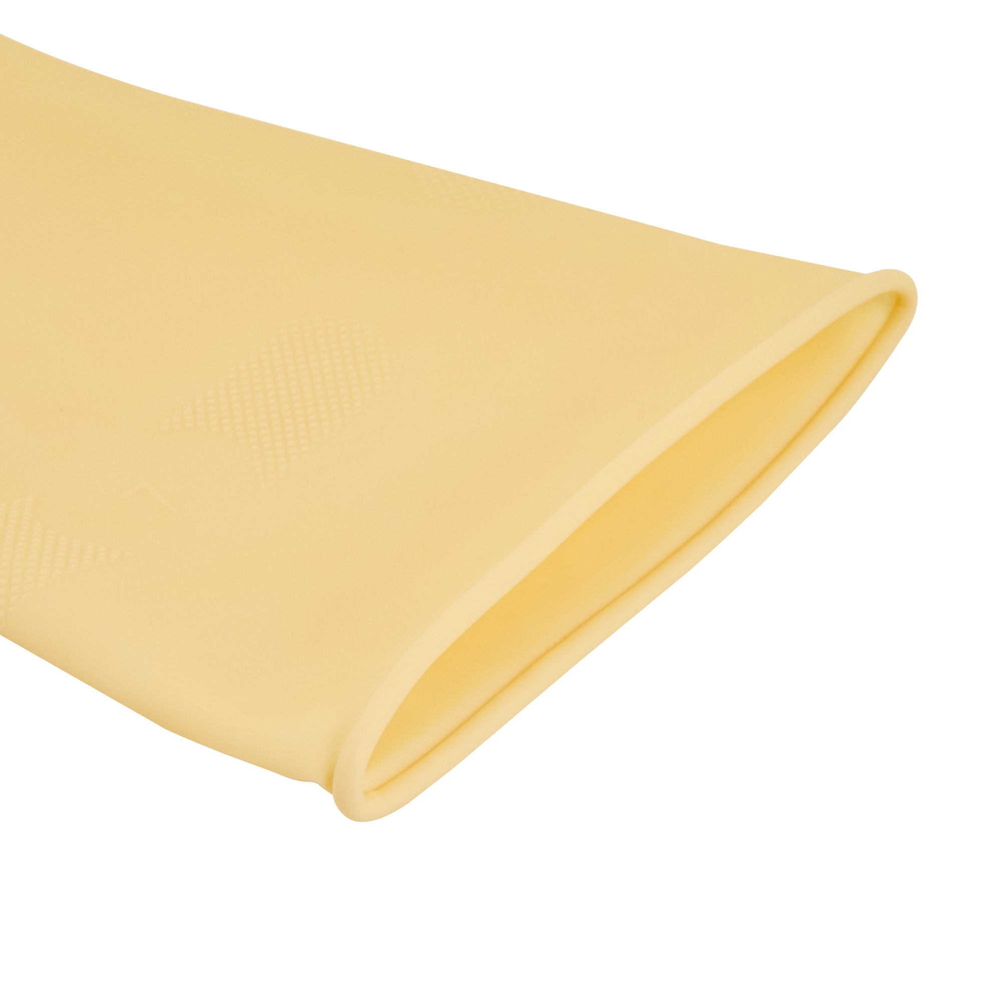 Clean Tek Professional Yellow Medium Latex Gloves - 22 mil - 13" x 4 1/4" - Pair - 10 count box