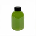 Bottle Tek 17 oz Round Clear PET Juice Bottle - with Cap - 3" x 3" x 5 1/2" - 100 count box