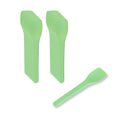 Basic Nature Green CPLA Plastic Ice Cream Spoon - Heat-Resistant, Compostable - 4" - 1000 count box