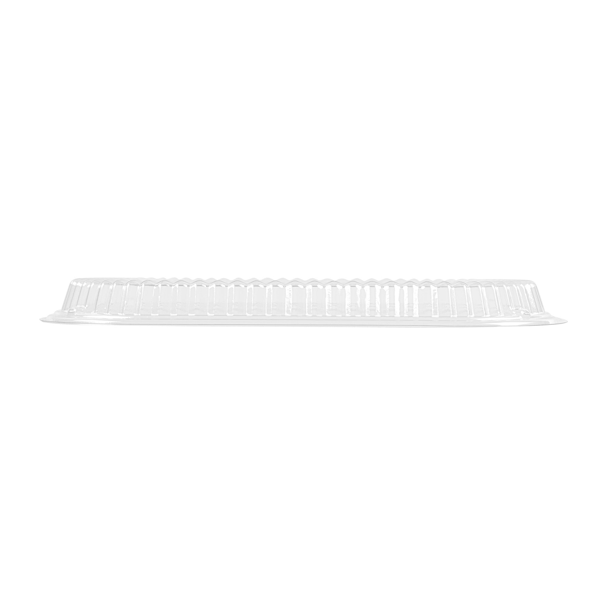 Chef 101 Rectangle Clear Plastic Lid - Microwavable, Fits 59 oz & 88 oz Food Containers - 13 1/2" x 9 1/2" x 1" - 20 count box