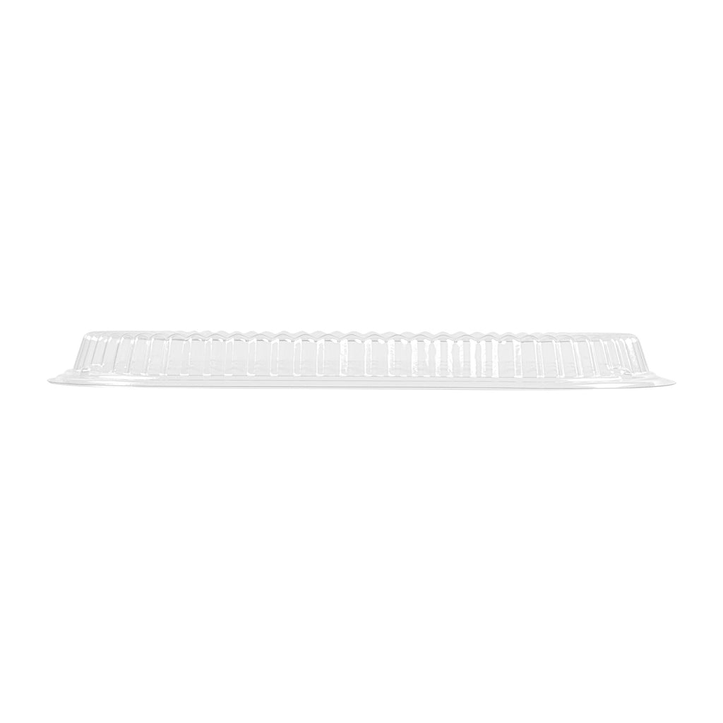 Chef 101 Rectangle Clear Plastic Lid - Microwavable, Fits 59 oz & 88 oz Food Containers - 13 1/2" x 9 1/2" x 1" - 100 count box