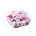 Thermo Tek 8 oz Square Clear Plastic Deli / Snack Container - 4 1/2" x 4 1/2" x 1 1/2" - 50 count box