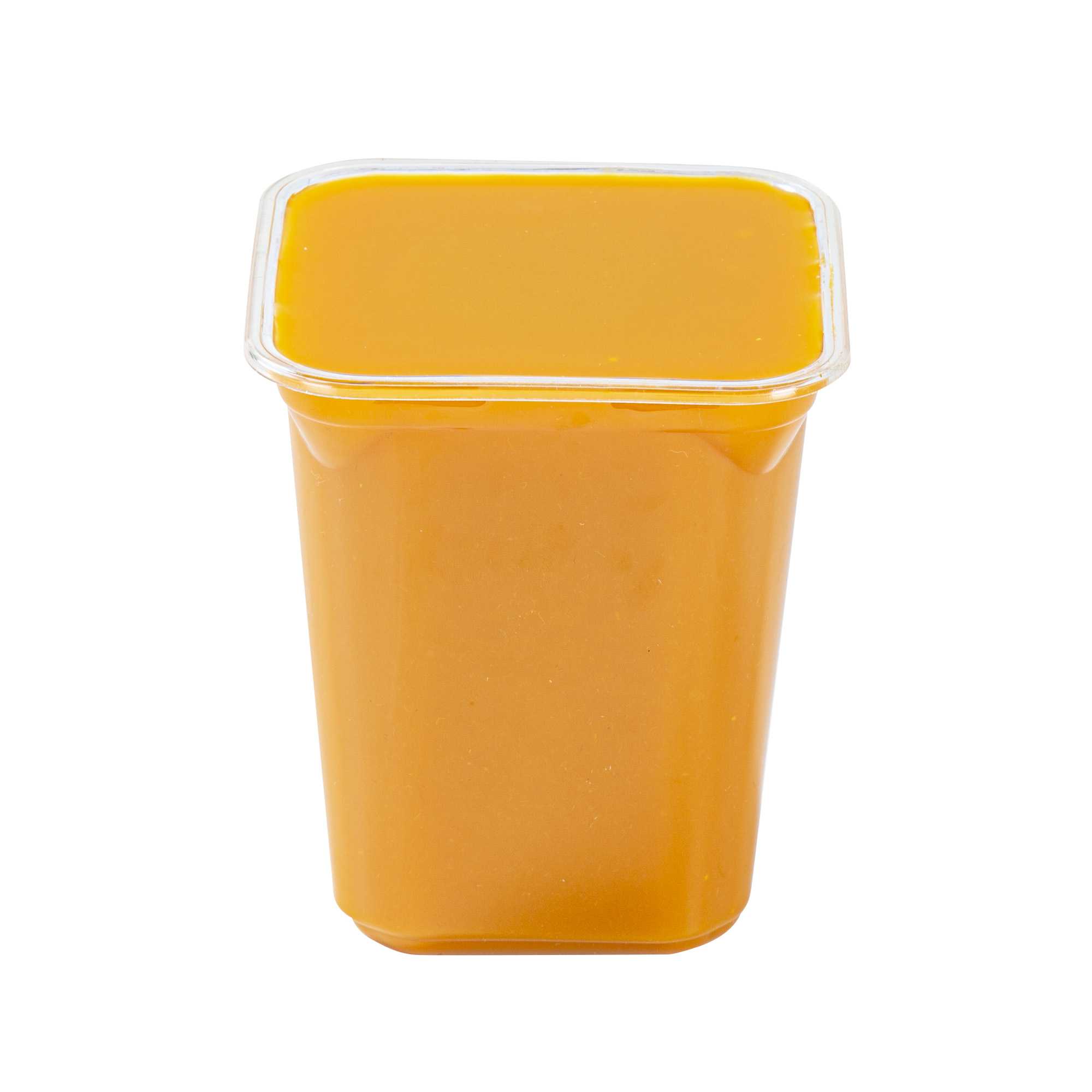 Thermo Tek 32 oz Square Clear Plastic Deli / Snack Container - 4 1/2" x 4 1/2" x 5 1/4" - 50 count box