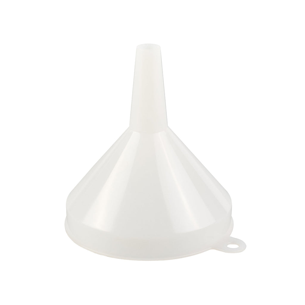 Met Lux 8 oz White Plastic Funnel - 4 3/4" x 4" x 4 1/2" - 1 count box