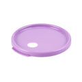 Met Lux Round Purple Plastic Lid - Fits 4 qt Food Storage Container - 1 count box