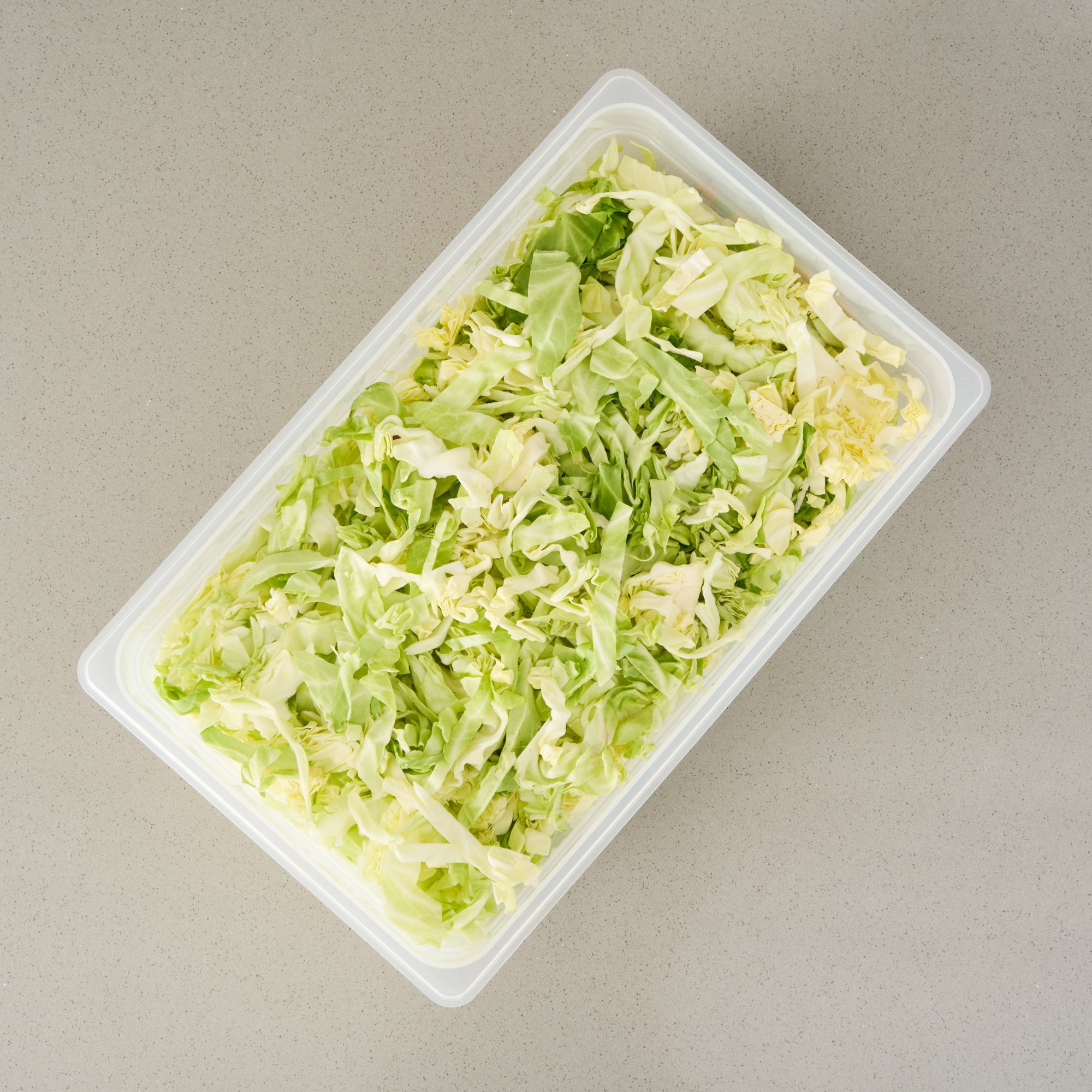 Met Lux Rectangle White Polypropylene Full Size Food Pan - 8" Deep, with Label - 10 count box