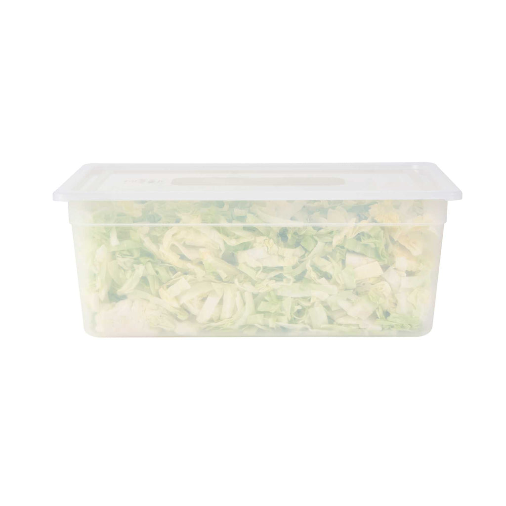 Met Lux Rectangle Clear Polypropylene Lid - Fits Full Size Pan - 20 3/4" x 13" - 1 count box