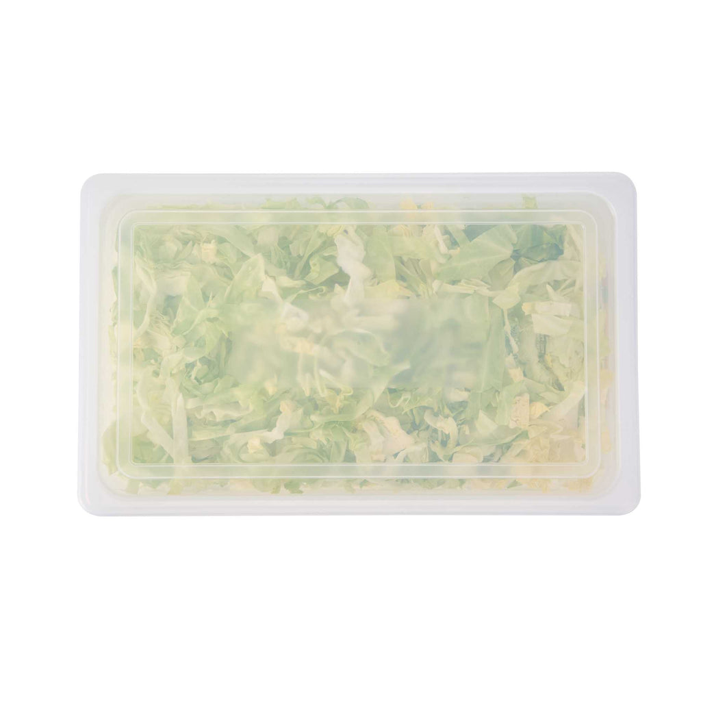 Met Lux Rectangle Clear Polypropylene Lid - Fits Full Size Pan - 20 3/4" x 13" - 1 count box