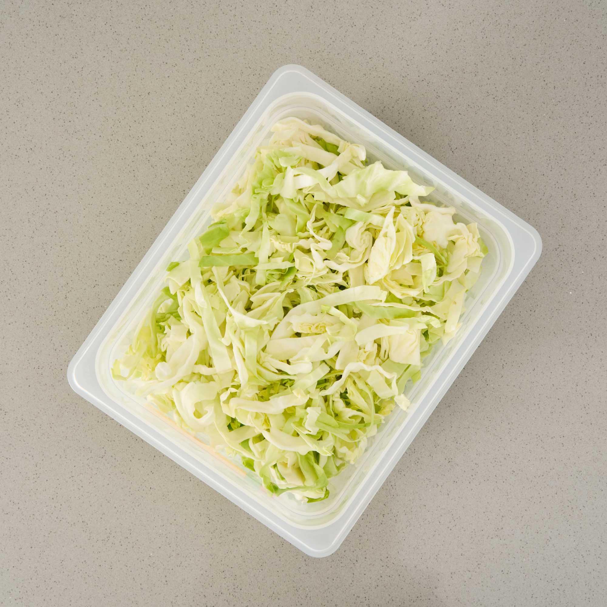 Met Lux Rectangle White Polypropylene Half Size Food Pan - 8" Deep, with Label - 1 count box