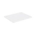 Met Lux Rectangle Clear Polypropylene Lid - Fits Half Size Pan - 12 3/4" x 10 1/2" - 1 count box