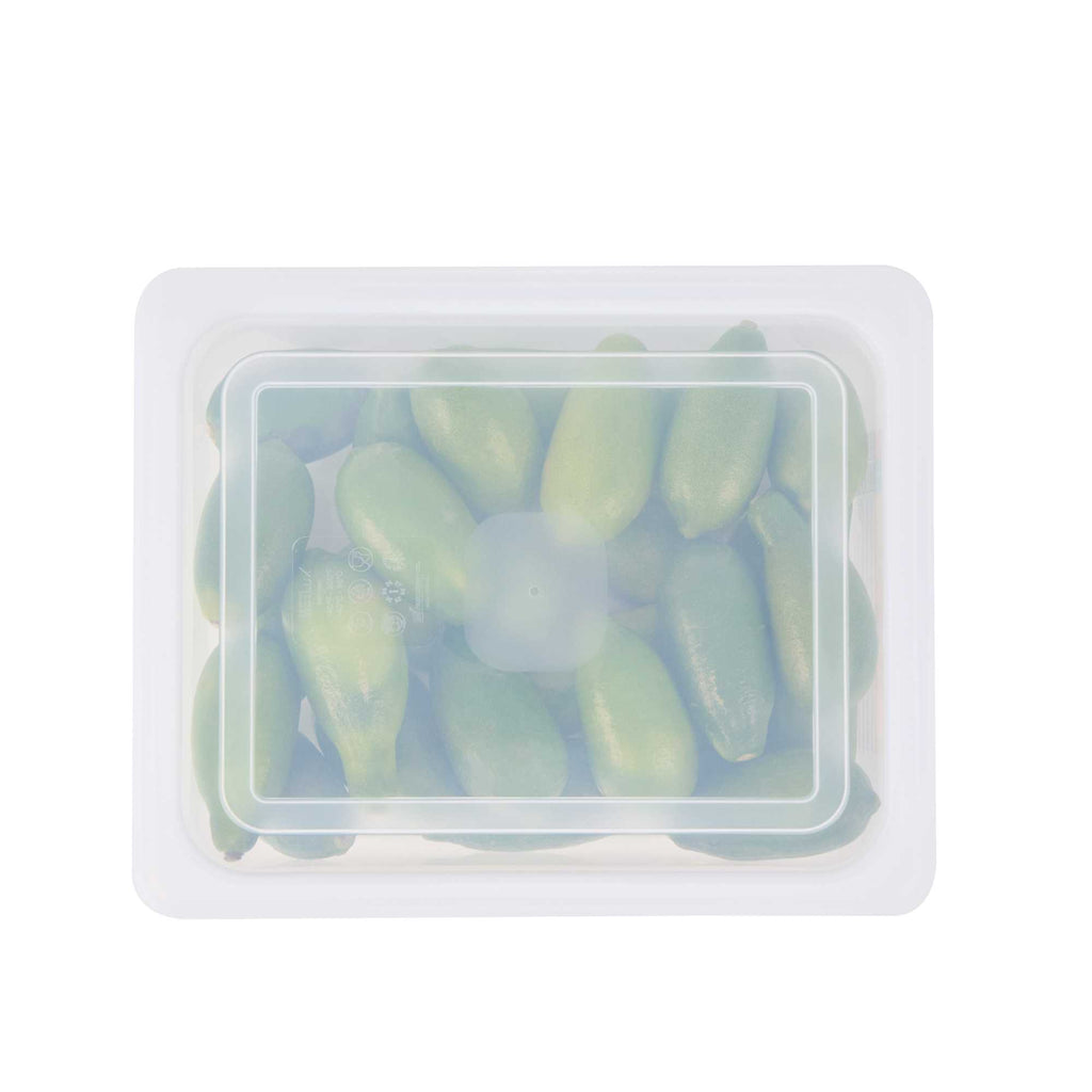 Met Lux Rectangle Clear Polypropylene Lid - Fits Half Size Pan - 12 3/4" x 10 1/2" - 1 count box