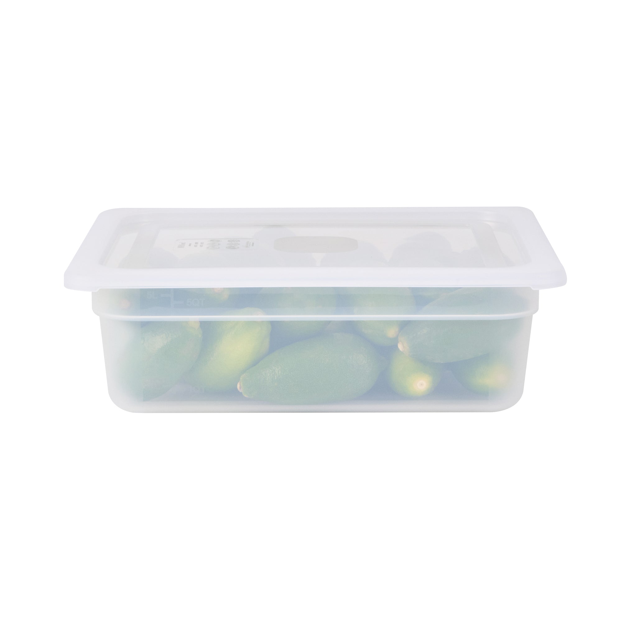 Met Lux Rectangle Clear Polypropylene Lid - Fits Half Size Pan - 12 3/4" x 10 1/2" - 10 count box
