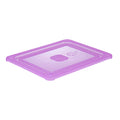Met Lux Purple Allergen-Free Polypropylene Lid - Fits Half Size Pan - 1 count box