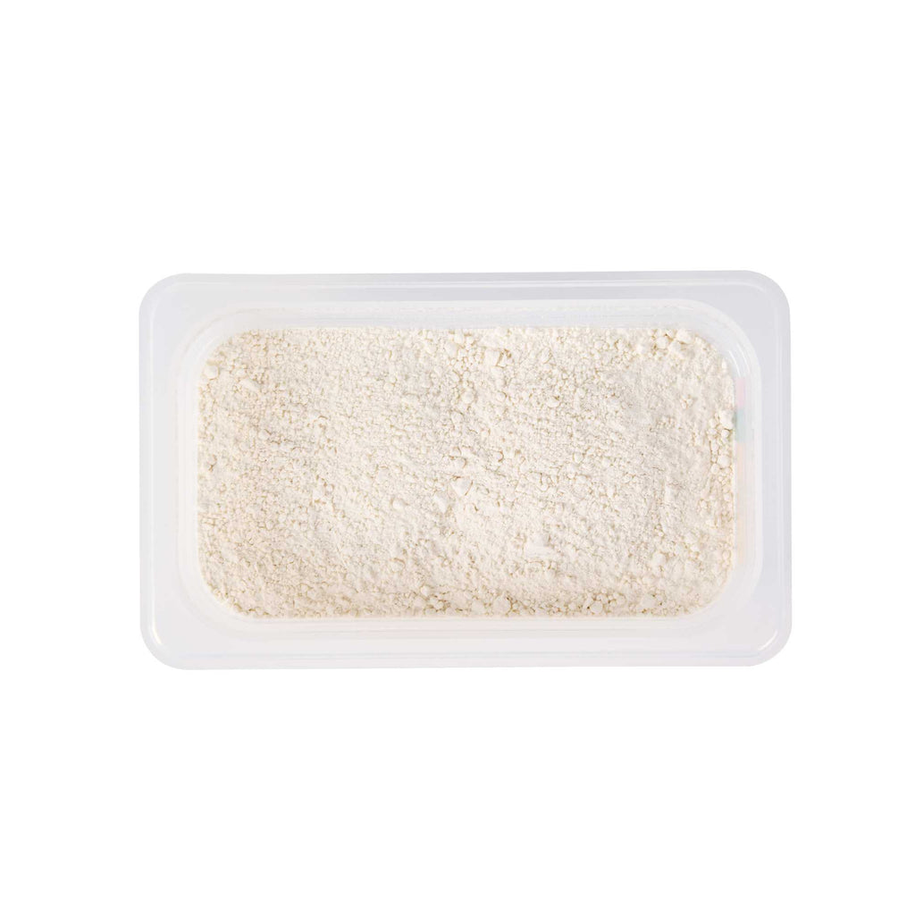 Met Lux Rectangle White Polypropylene 1/4 Size Food Pan - 4" Deep, with Label - 1 count box