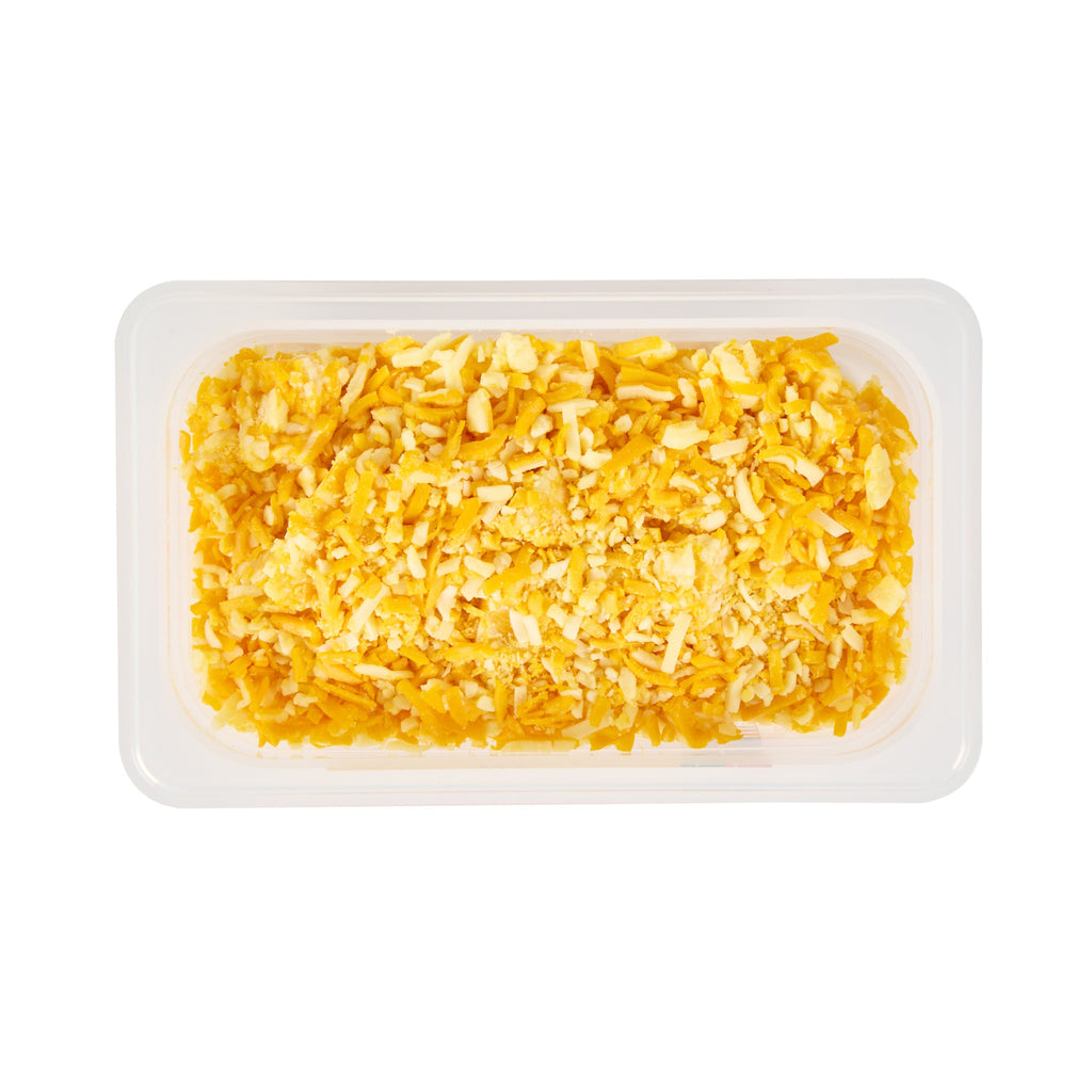 Met Lux Rectangle White Polypropylene 1/4 Size Food Pan - 2.5" Deep, with Label - 10 count box