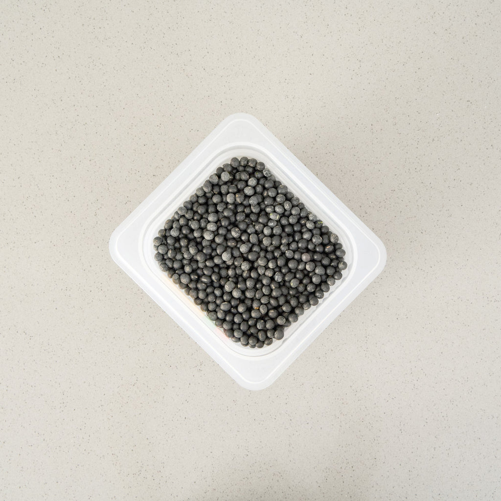 Met Lux Square White Polypropylene 1/6 Size Food Pan - 6" Deep, with Label - 6 3/4" x 6 1/4" x 6" - 10 count box