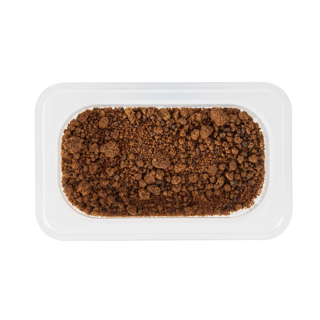 Met Lux Rectangle White Polypropylene 1/9 Size Food Pan - 4" Deep, with Label - 1 count box