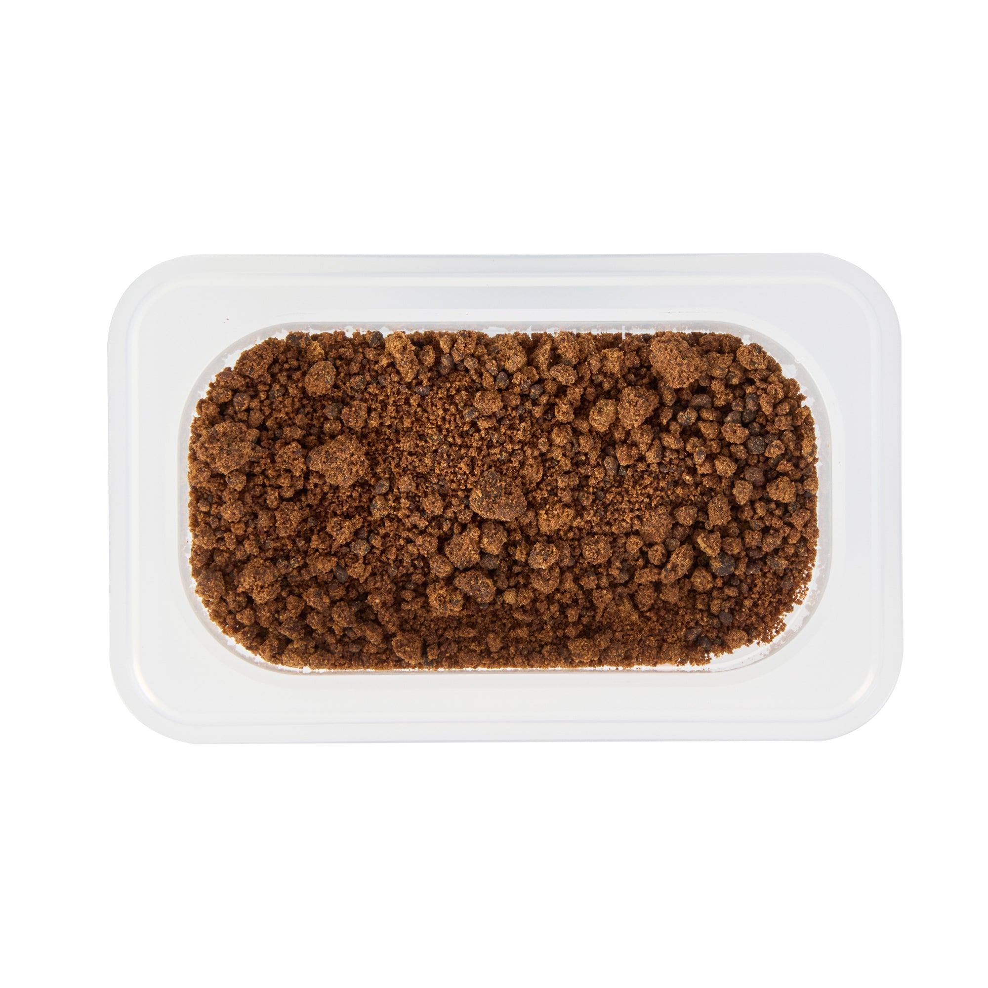 Met Lux Rectangle White Polypropylene 1/9 Size Food Pan - 4" Deep, with Label - 10 count box