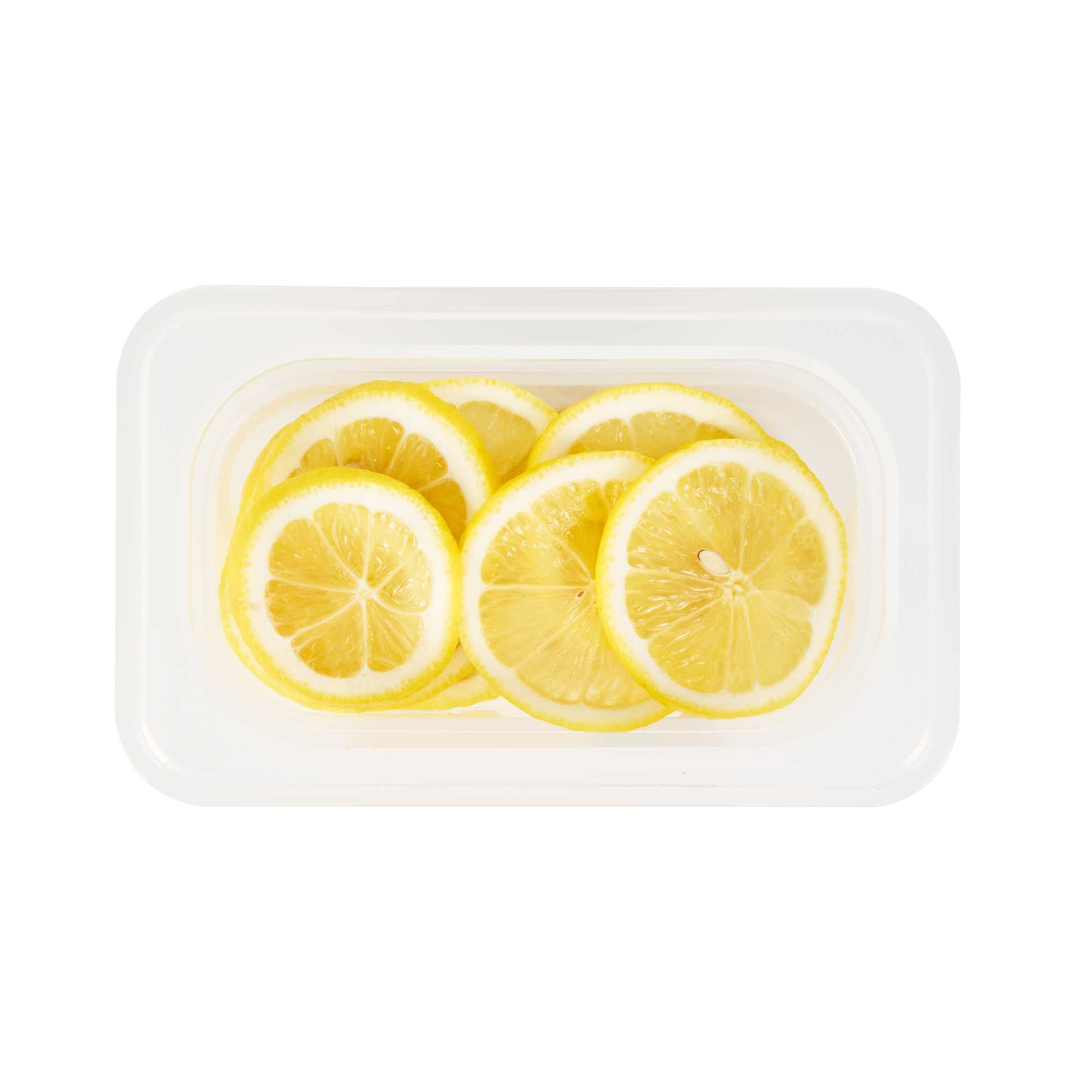 Met Lux Rectangle White Polypropylene 1/9 Size Food Pan - 2.5" Deep, with Label - 1 count box