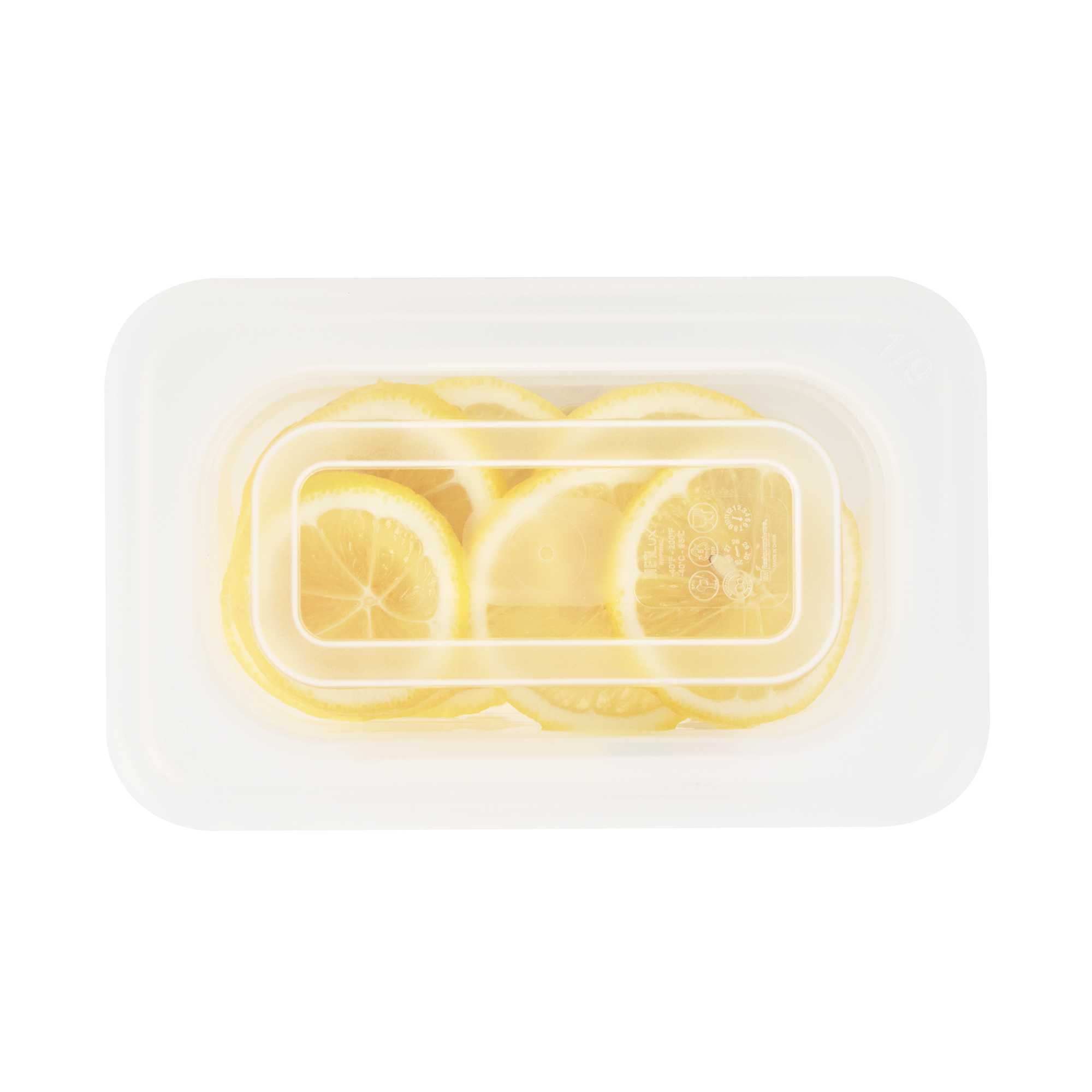 Met Lux Rectangle Clear Polypropylene Lid - Fits 1/9 Size Food Pan - 7" x 4 1/2" - 1 count box