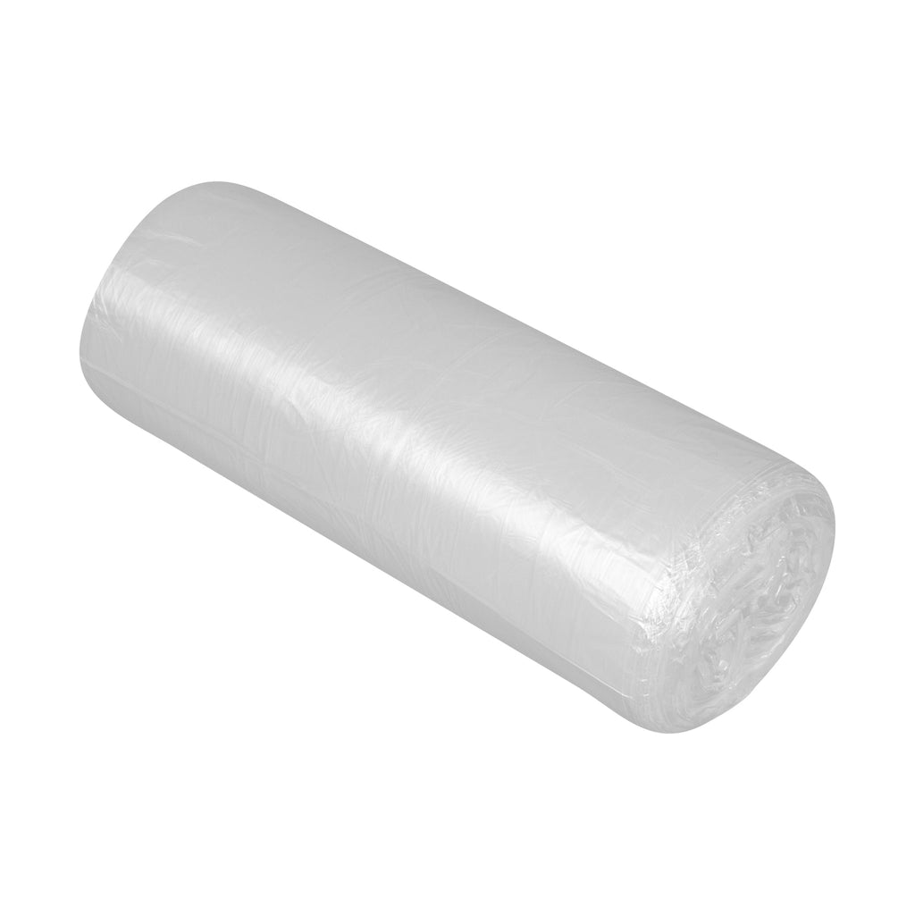 RW Clean 55 gal Clear Plastic Trash Can Liner - Heavy-Duty, 1.5 mil - 38" x 58" - 100 count box