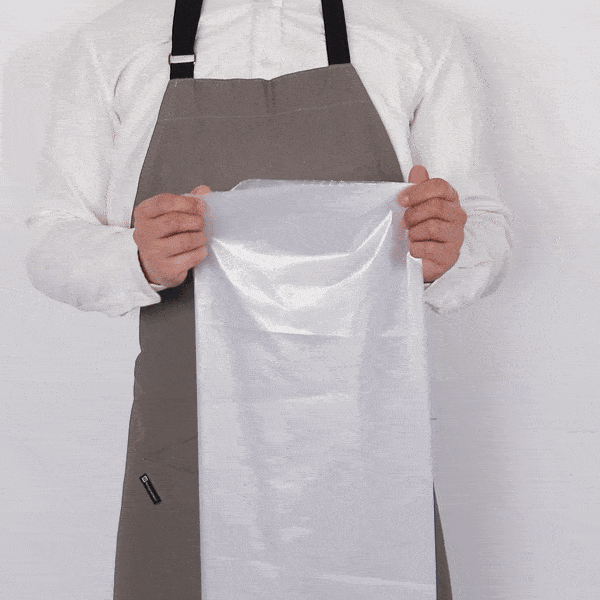 RW Clean 55 gal Clear Plastic Trash Can Liner - Heavy-Duty, 1.5 mil - 38" x 58" - 100 count box