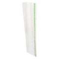 Basic Nature Clear Plastic Gusset Bag - Compostable, High Clarity, Heat Sealable - 3 1/2" x 2 1/4" x 9 3/4" - 100 count box