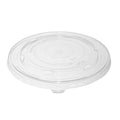 Sustain Round Clear Plastic Lid - Fits 50 oz Take Out Container - 200 count box