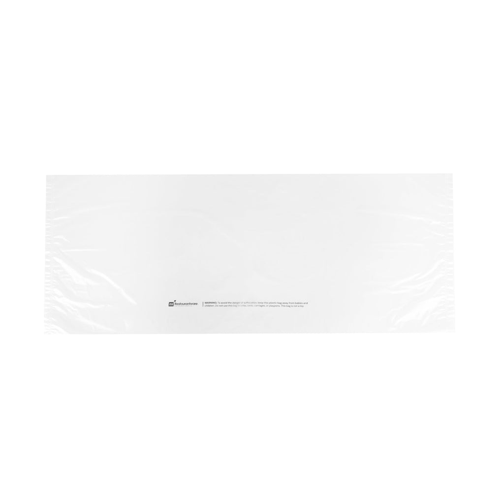 Fresh Hero Nylon Half Size Long Steam Table Pan Liner - 4" Depth - 27" x 11" - 100 count box
