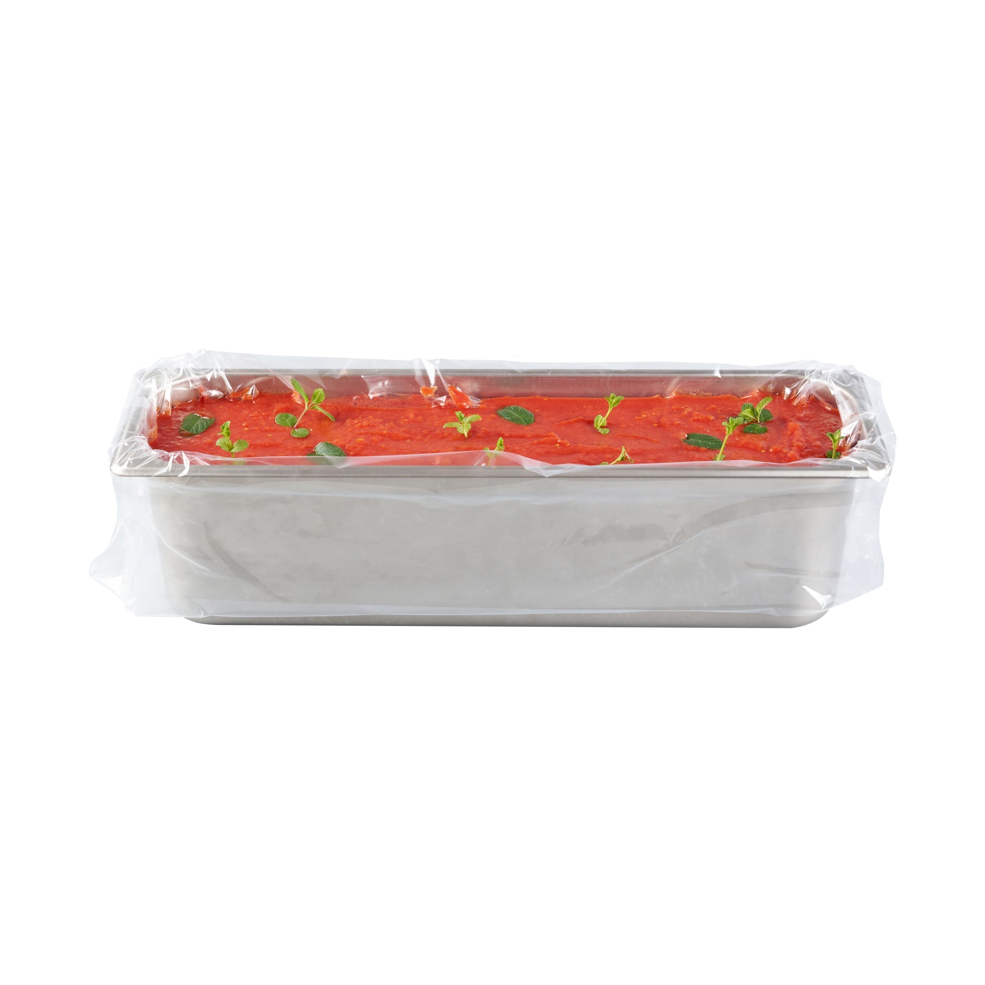 Fresh Hero Nylon Half Size Long Steam Table Pan Liner - 6" Depth - 27" x 14" - 100 count box