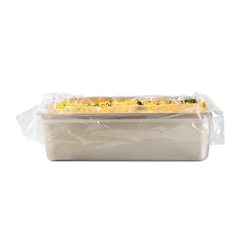 Fresh Hero Nylon Full Size Steam Table Pan Liner - 6" Depth - 34" x 18" - 50 count box