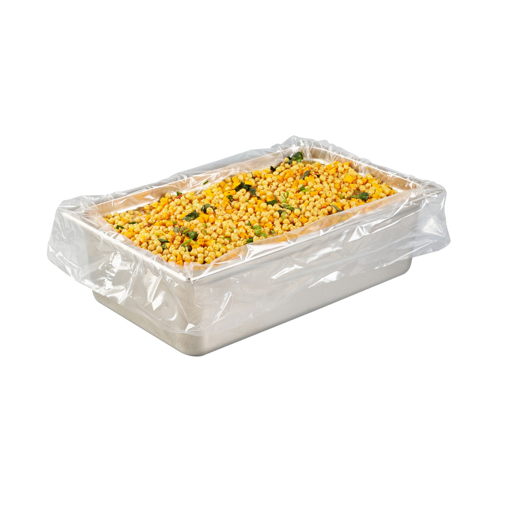 Fresh Hero Nylon Full Size Steam Table Pan Liner - 6" Depth - 34" x 18" - 50 count box