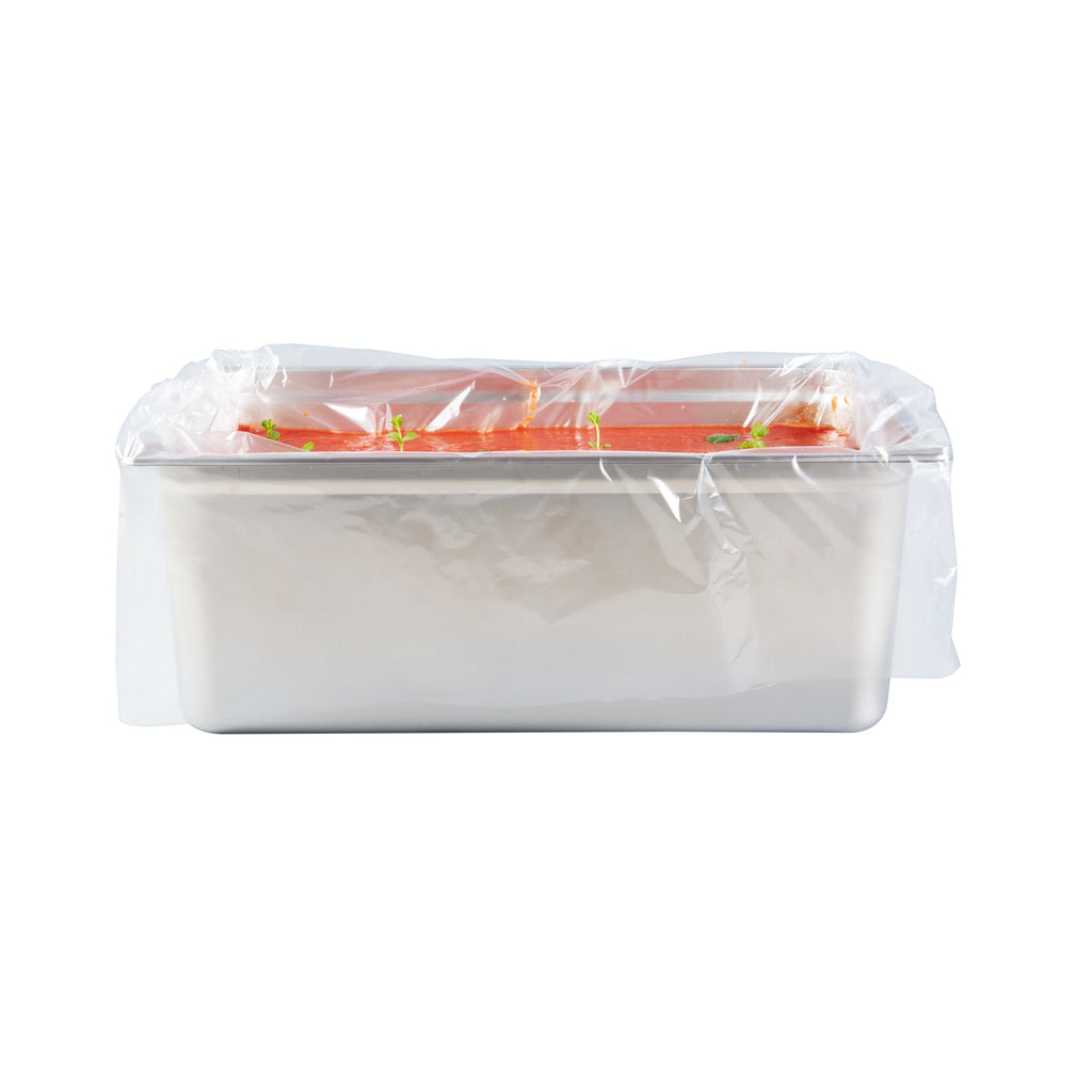 Fresh Hero Nylon Full Size Steam Table Pan Liner - 8" Depth - 34" x 22" - 50 count box