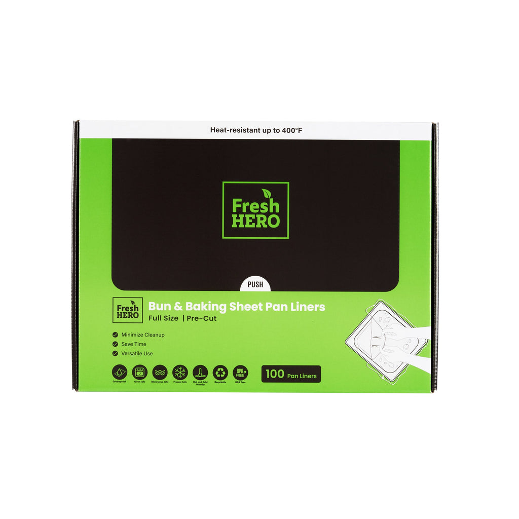 Fresh Hero Nylon Full Size Bun / Baking Sheet Pan Liner - 20 1/2" x 28 1/2" - 100 count box