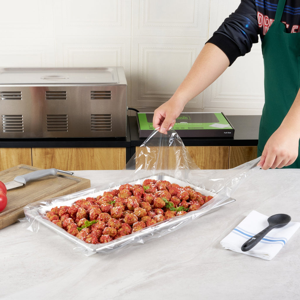 Fresh Hero Nylon Full Size Bun / Baking Sheet Pan Liner - 20 1/2" x 28 1/2" - 100 count box