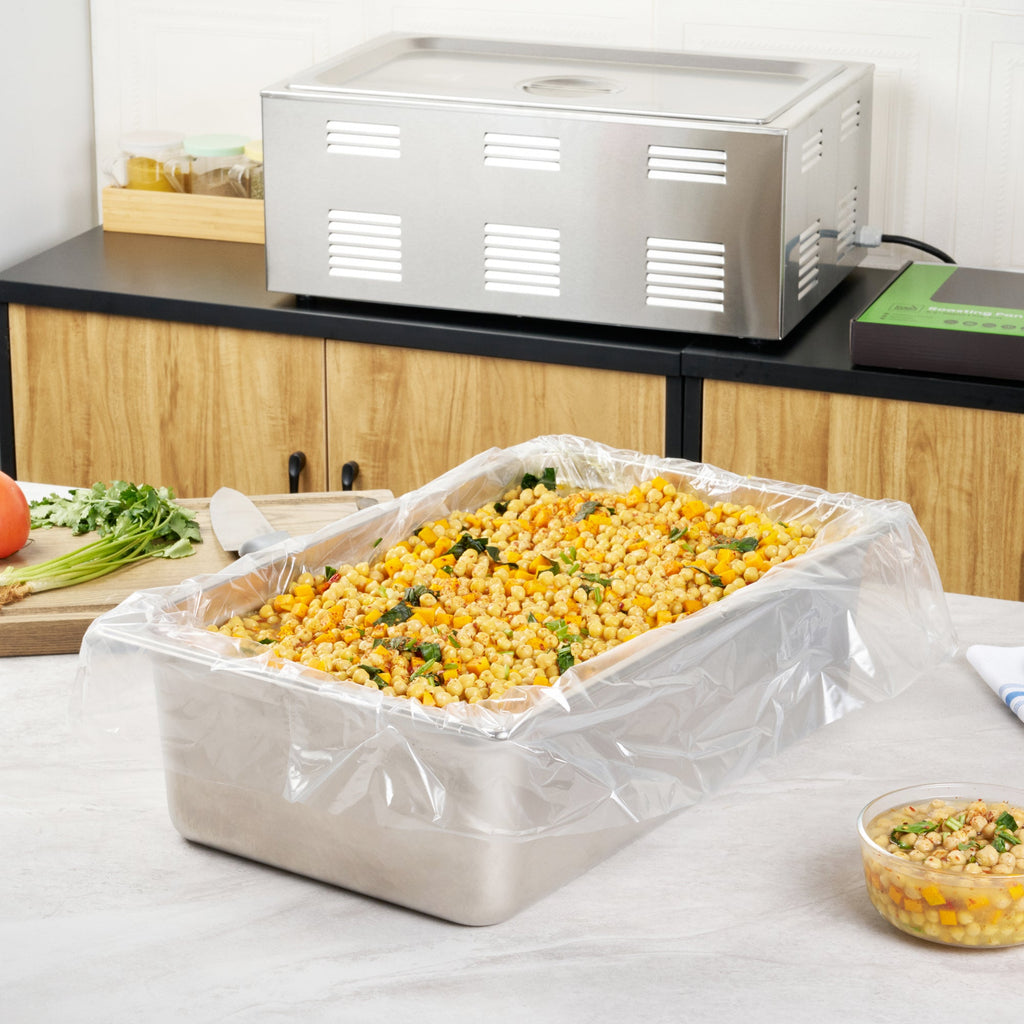 Fresh Hero Nylon Roasting Pan Liner - 6.5" Depth - 38" x 18" - 50 count box