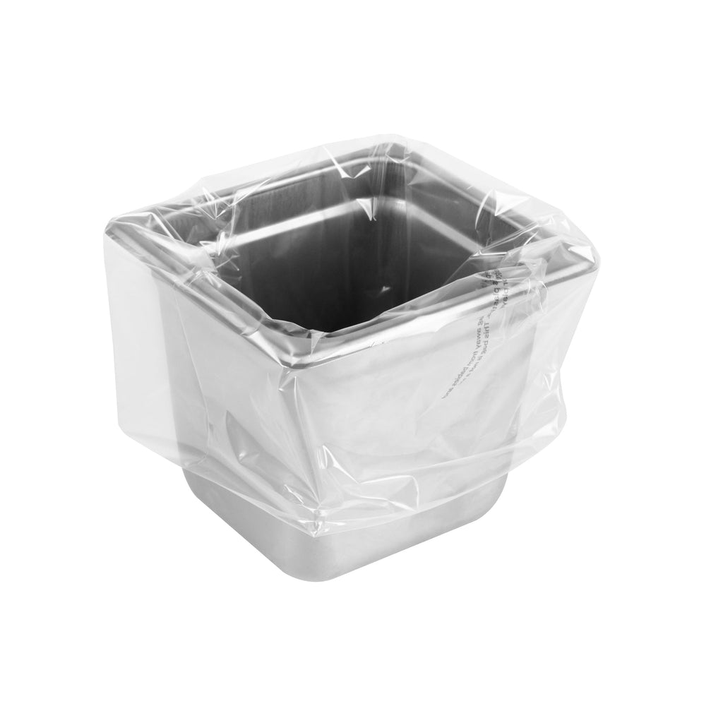 Fresh Hero Nylon 1/6 Size Steam Table Pan Liner - 6" Depth - 13" x 14" - 100 count box