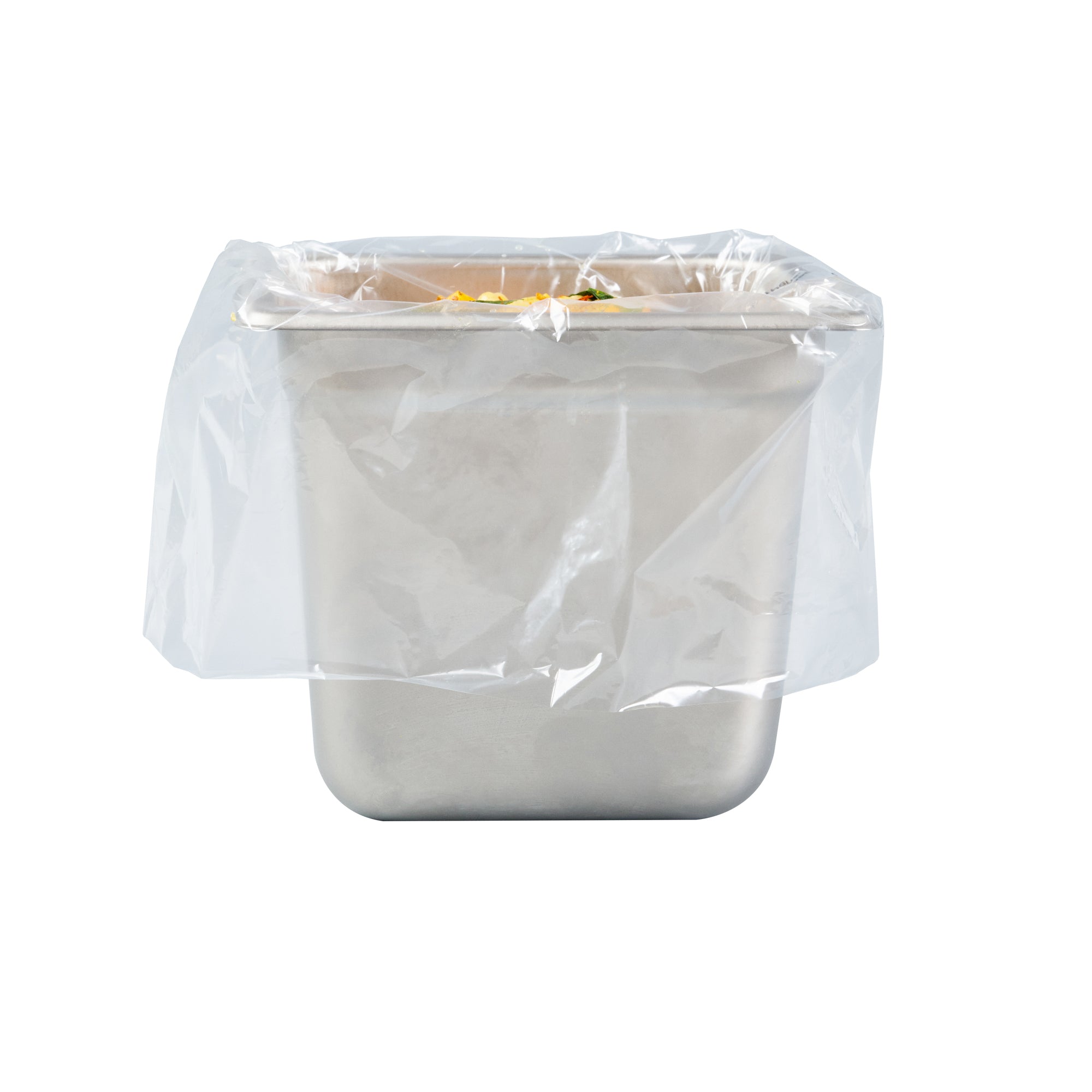 Fresh Hero Nylon 1/6 Size Steam Table Pan Liner - 6" Depth - 13" x 14" - 100 count box