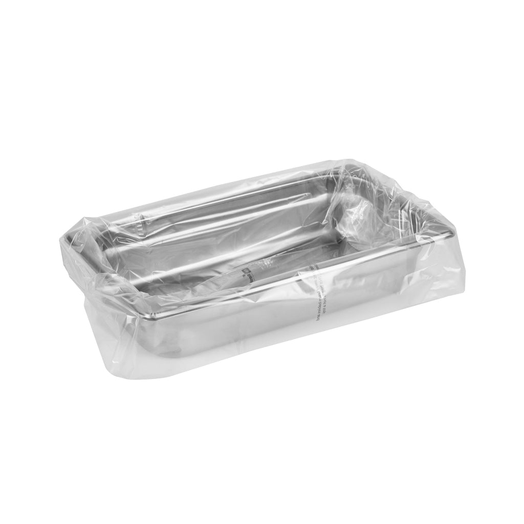 Fresh Hero Nylon 1/3 and 1/4 Steam Table Pan Liner - 2.5" Depth - 19" x 10" - 100 count box
