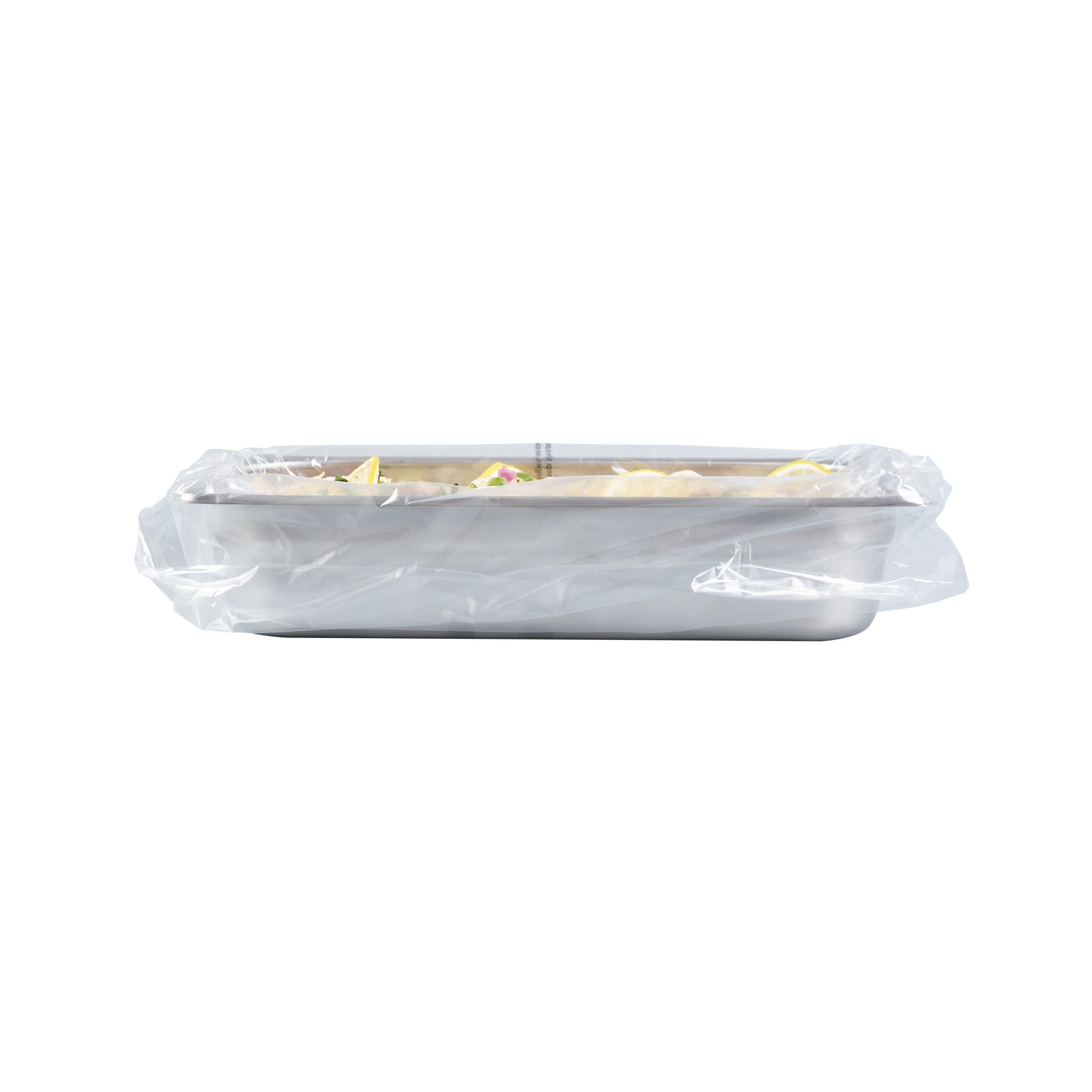 Fresh Hero Nylon 1/3 and 1/4 Steam Table Pan Liner - 2.5" Depth - 19" x 10" - 100 count box