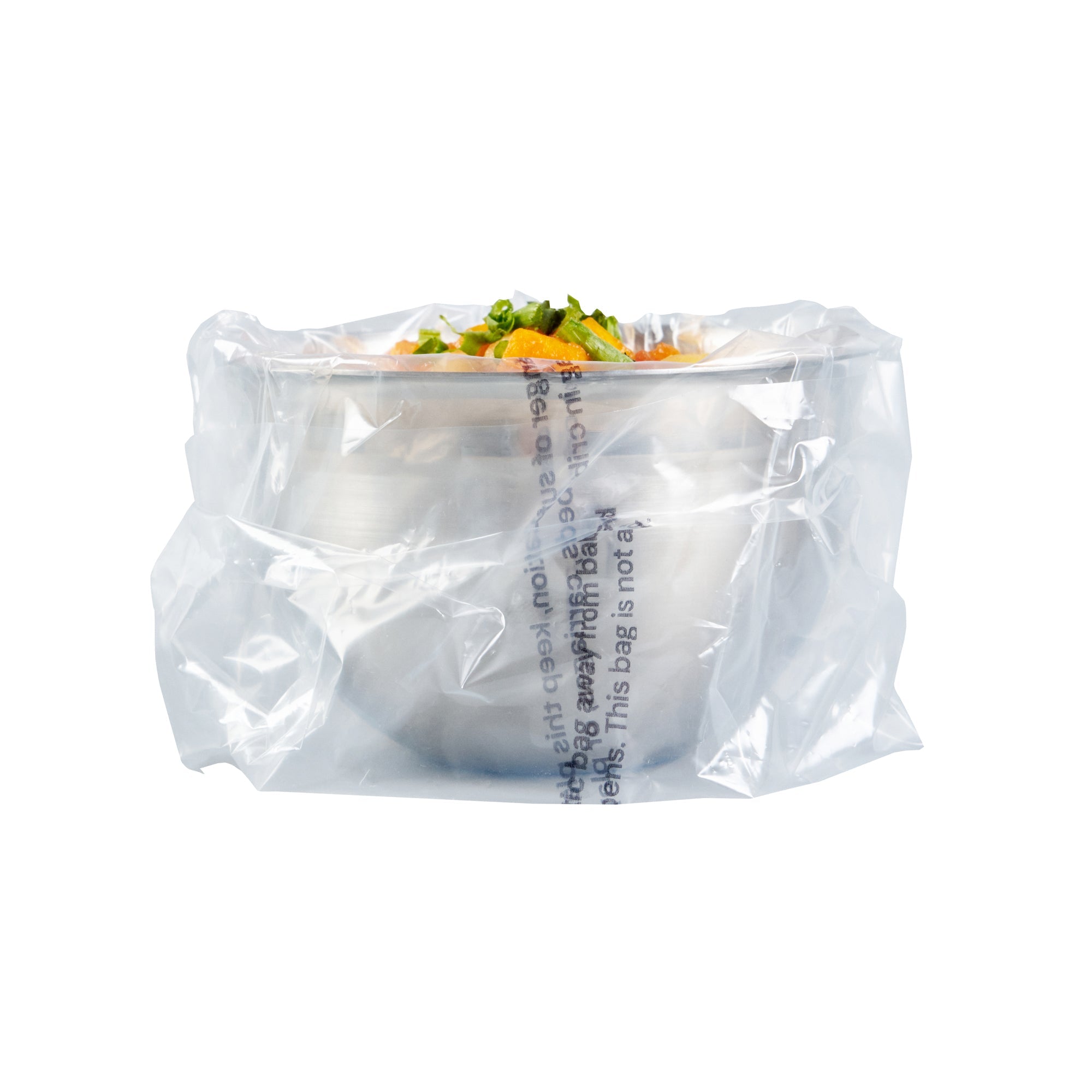 Fresh Hero Round Nylon Pan Liner - Fits 2 qt Round Pans - 9" x 14" - 100 count box
