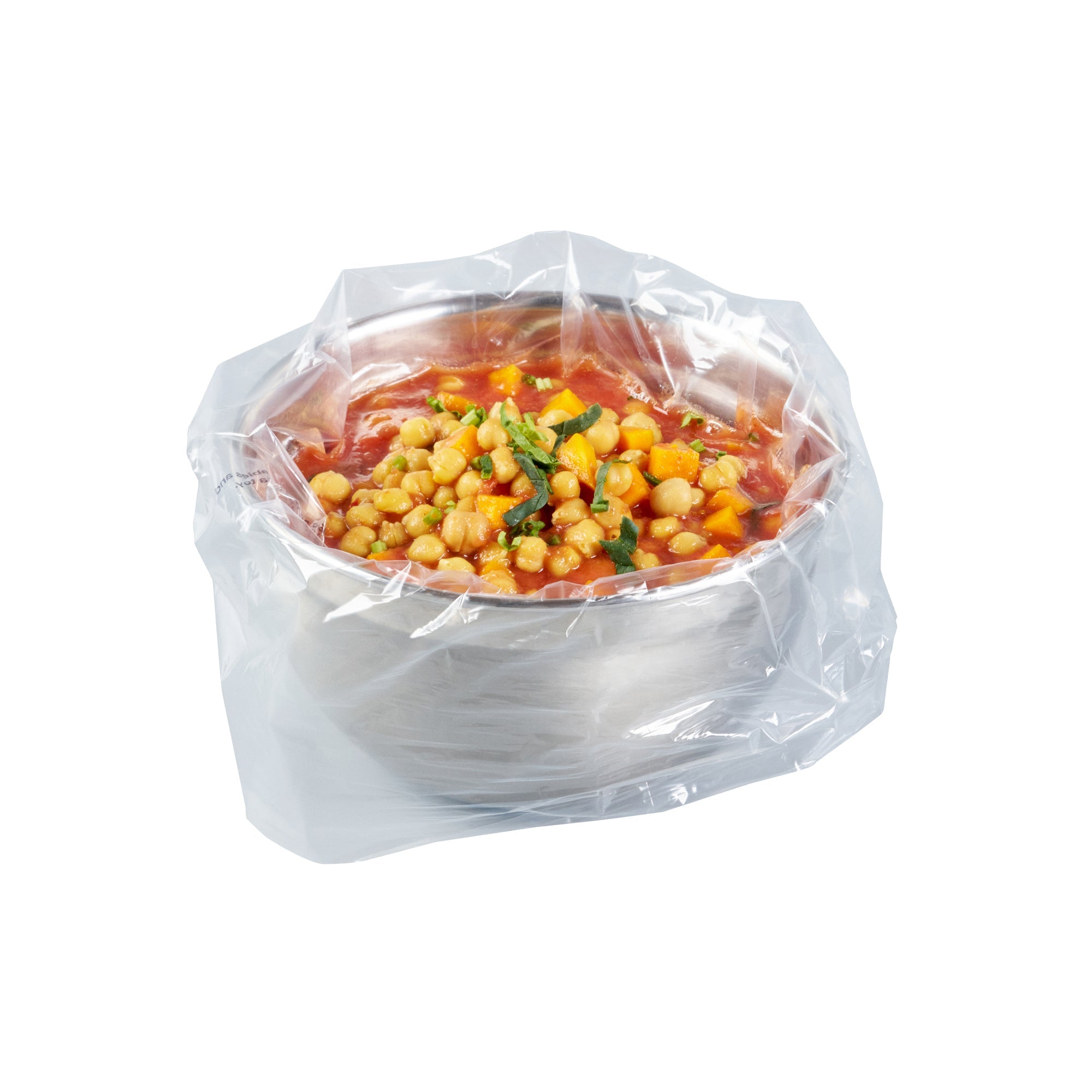 Fresh Hero Round Nylon Pan Liner - Fits 4 qt Round Pans - 12" x 15" - 100 count box