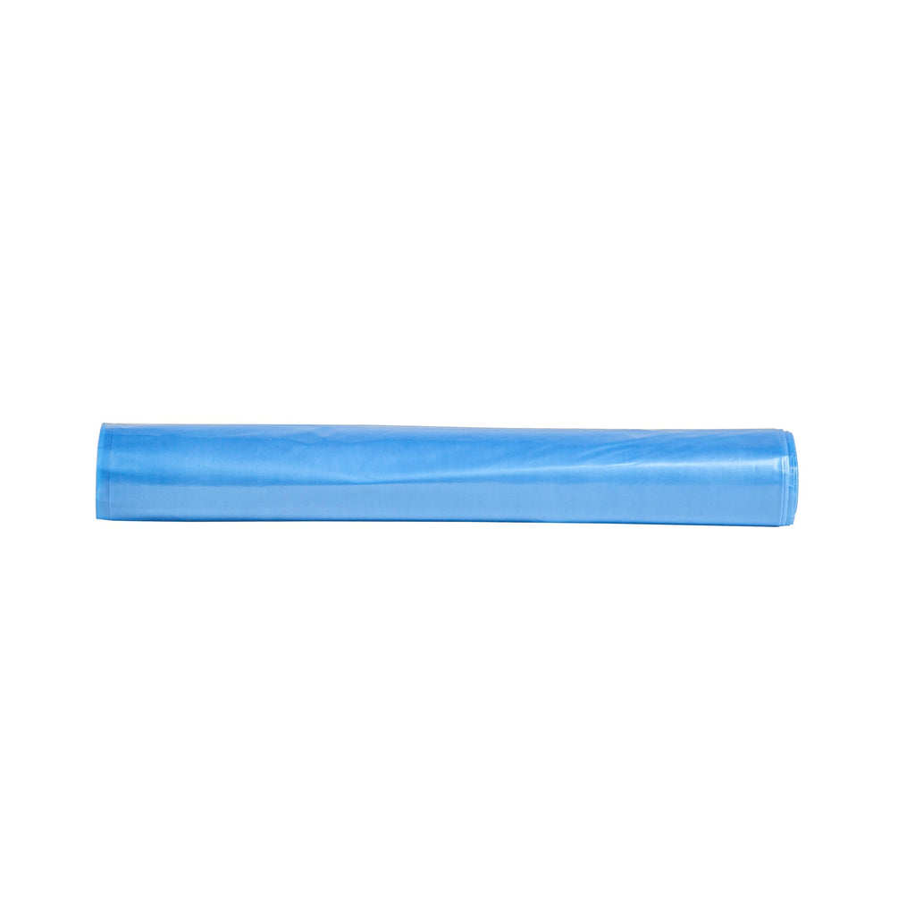 Clean Tek Professional 12 - 16 Gal Blue Plastic Recycling Trash Liner - Linear Low Density, 1 mil - 24" x 33" - 250 count box
